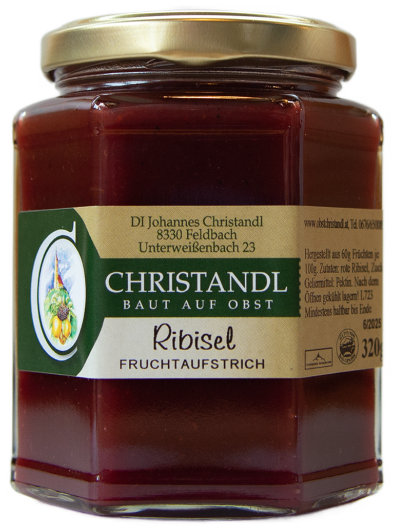 Christandl Fruchtaufstrich Ribisel